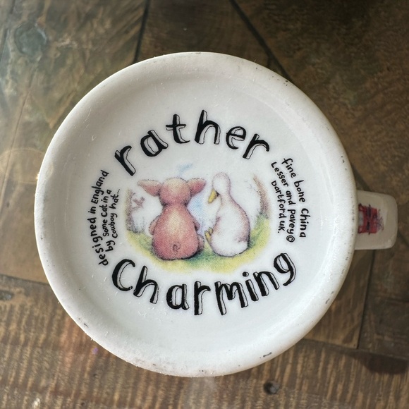 Rather Charming Teddy Bear Coffee Mug Lesser & Pavey British UK Fine Bone China - Picture 6 of 6